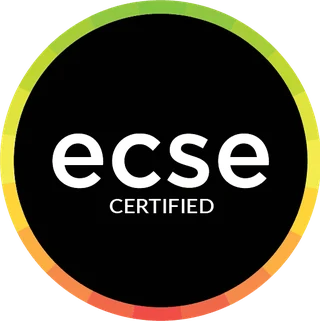 Badge officiel ECSE Certified : Ekahau Certified Survey Engineer